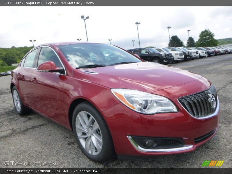 Copper Red Metallic / Ebony 2015 Buick Regal FWD