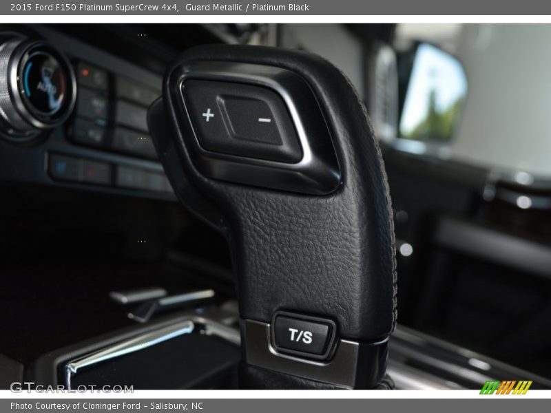 Guard Metallic / Platinum Black 2015 Ford F150 Platinum SuperCrew 4x4
