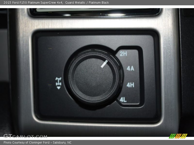 Guard Metallic / Platinum Black 2015 Ford F150 Platinum SuperCrew 4x4