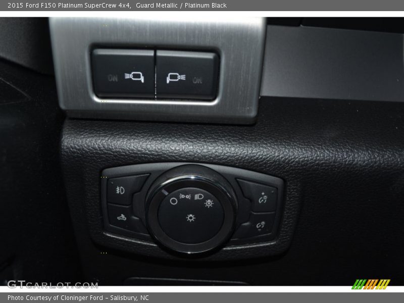 Guard Metallic / Platinum Black 2015 Ford F150 Platinum SuperCrew 4x4