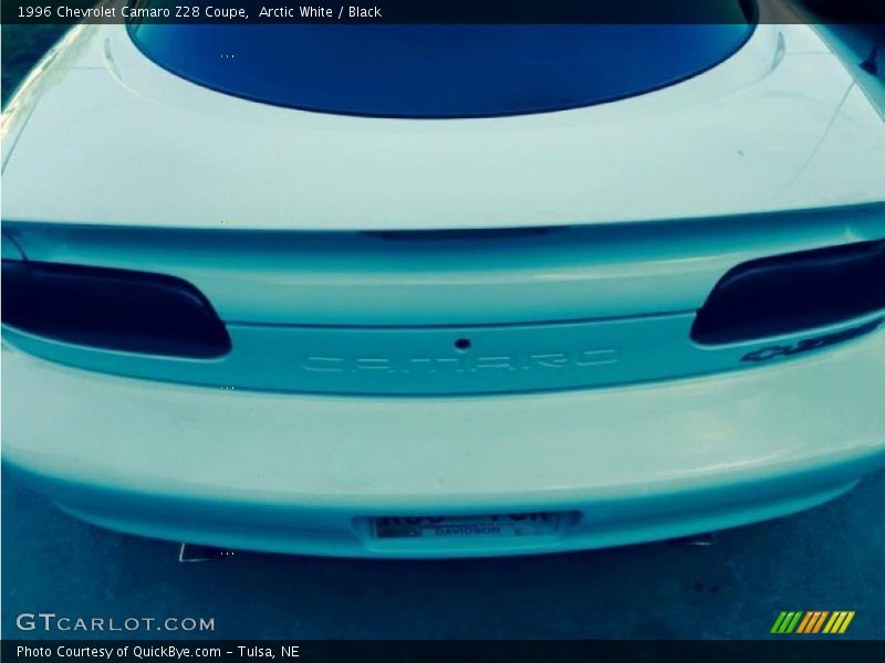 Arctic White / Black 1996 Chevrolet Camaro Z28 Coupe