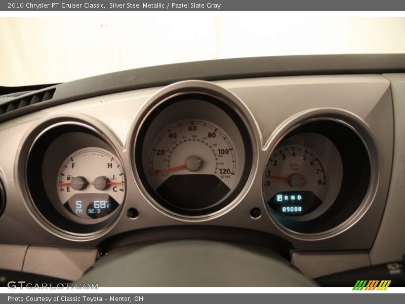 Silver Steel Metallic / Pastel Slate Gray 2010 Chrysler PT Cruiser Classic