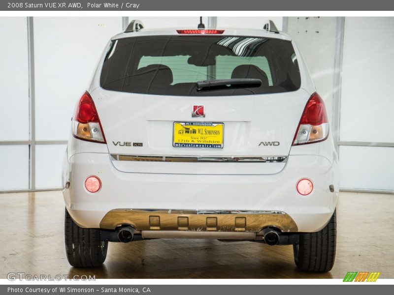Polar White / Gray 2008 Saturn VUE XR AWD