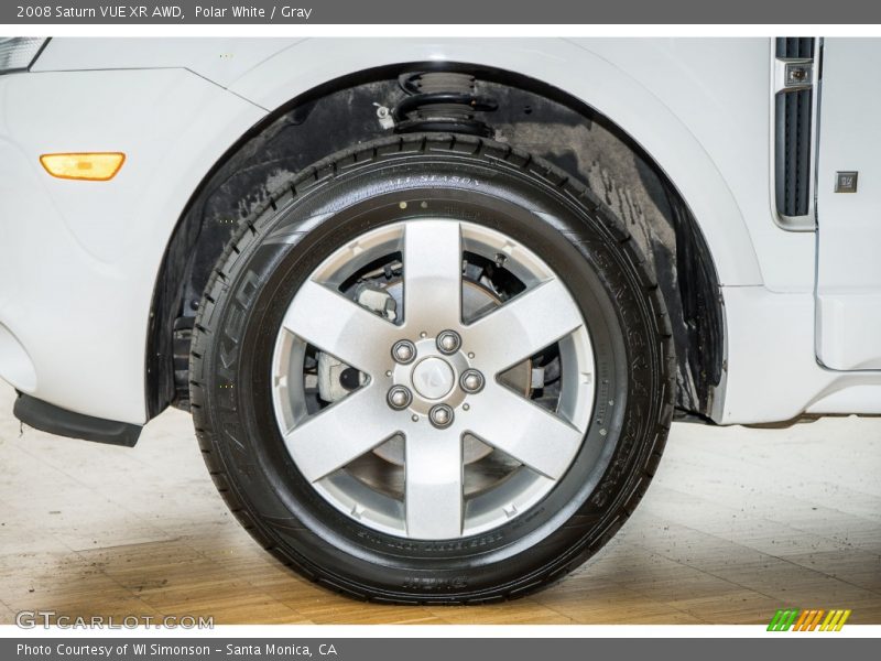 Polar White / Gray 2008 Saturn VUE XR AWD