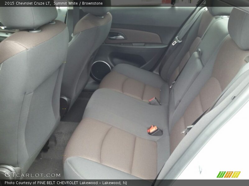 Summit White / Brownstone 2015 Chevrolet Cruze LT