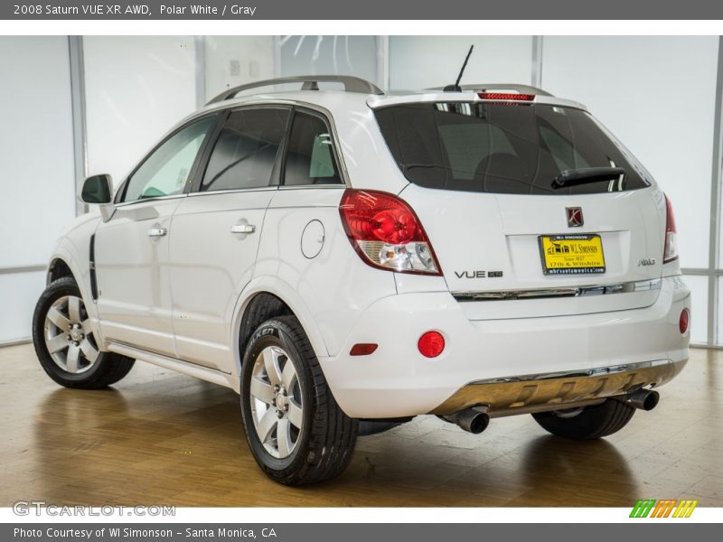 Polar White / Gray 2008 Saturn VUE XR AWD