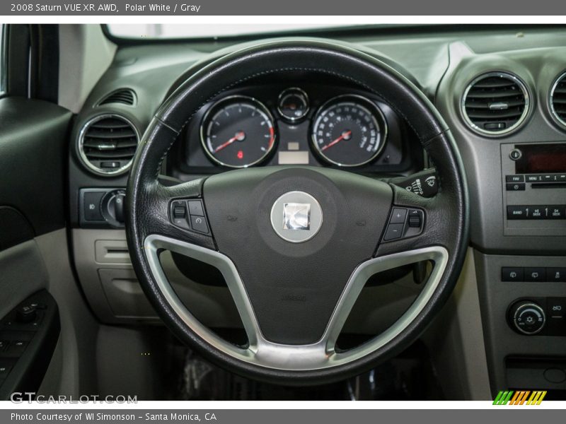 Polar White / Gray 2008 Saturn VUE XR AWD