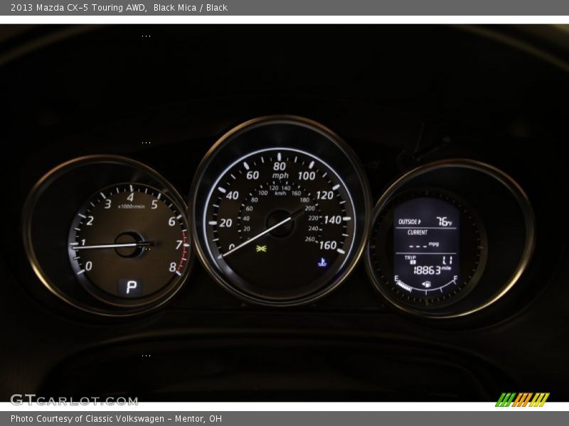 Black Mica / Black 2013 Mazda CX-5 Touring AWD