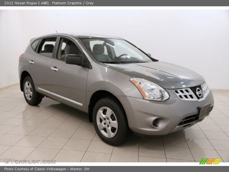 Platinum Graphite / Gray 2012 Nissan Rogue S AWD