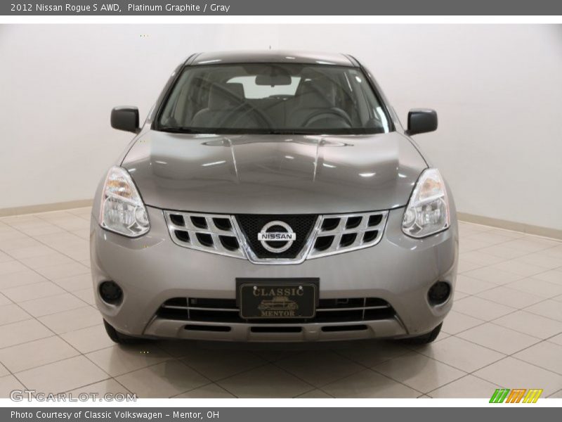 Platinum Graphite / Gray 2012 Nissan Rogue S AWD