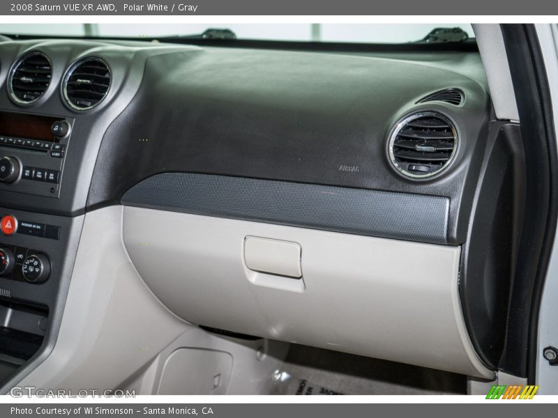 Polar White / Gray 2008 Saturn VUE XR AWD