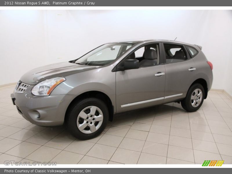 Platinum Graphite / Gray 2012 Nissan Rogue S AWD