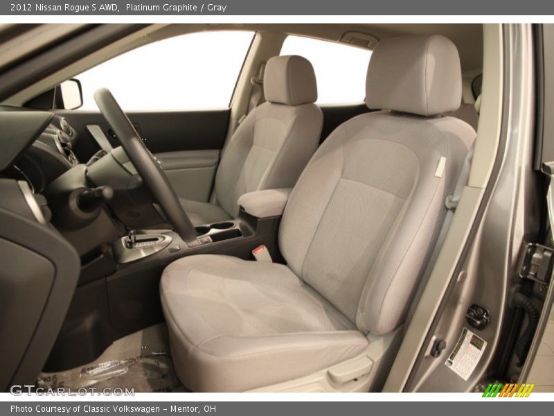 Platinum Graphite / Gray 2012 Nissan Rogue S AWD