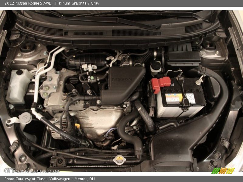 Platinum Graphite / Gray 2012 Nissan Rogue S AWD