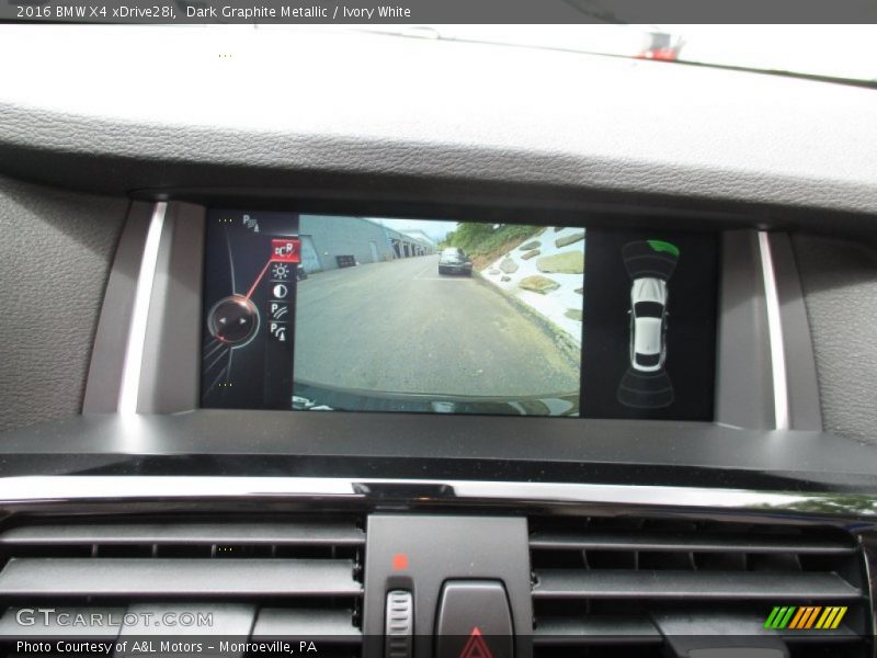 Dark Graphite Metallic / Ivory White 2016 BMW X4 xDrive28i