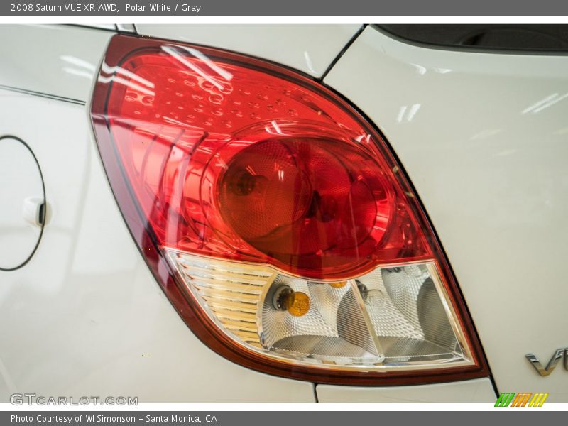 Polar White / Gray 2008 Saturn VUE XR AWD