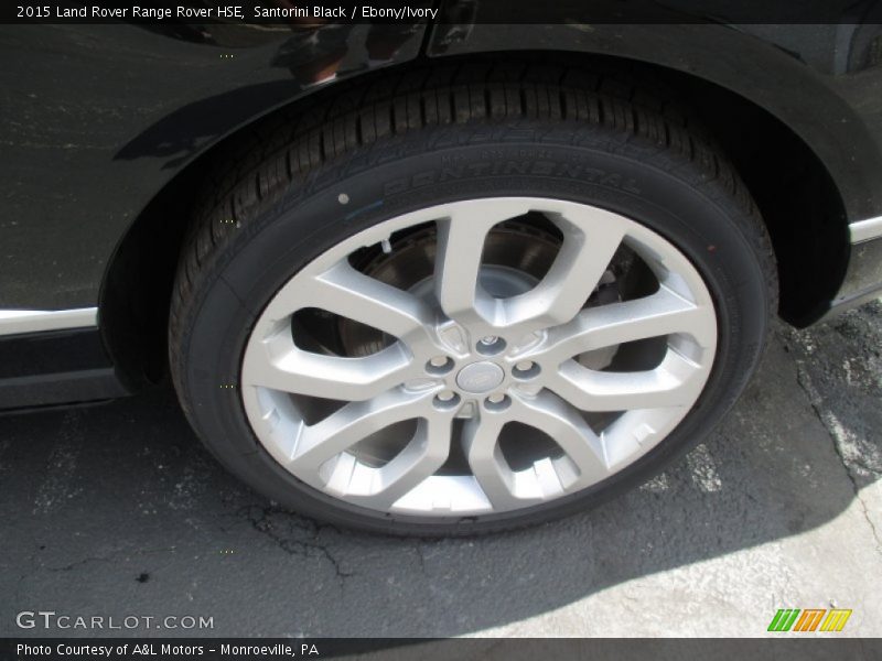 Santorini Black / Ebony/Ivory 2015 Land Rover Range Rover HSE