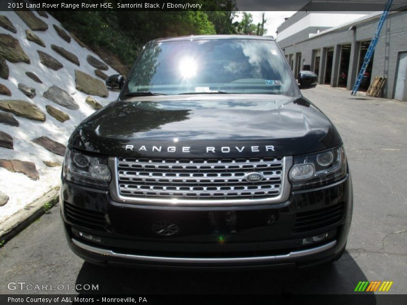Santorini Black / Ebony/Ivory 2015 Land Rover Range Rover HSE