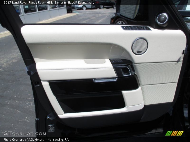 Santorini Black / Ebony/Ivory 2015 Land Rover Range Rover HSE
