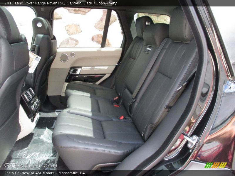 Santorini Black / Ebony/Ivory 2015 Land Rover Range Rover HSE