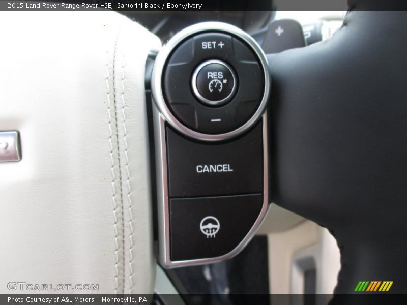 Santorini Black / Ebony/Ivory 2015 Land Rover Range Rover HSE