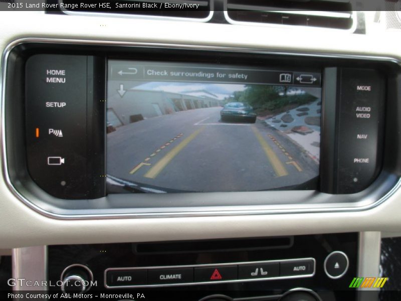 Santorini Black / Ebony/Ivory 2015 Land Rover Range Rover HSE