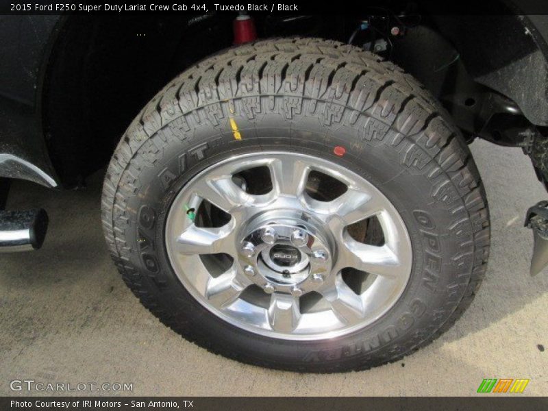 Tuxedo Black / Black 2015 Ford F250 Super Duty Lariat Crew Cab 4x4