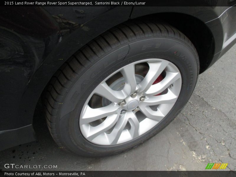 Santorini Black / Ebony/Lunar 2015 Land Rover Range Rover Sport Supercharged