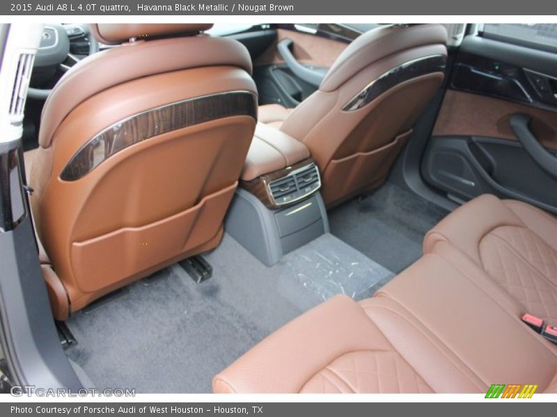 Rear Seat of 2015 A8 L 4.0T quattro