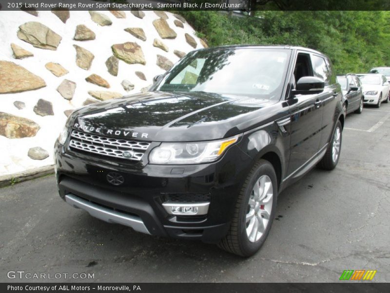 Santorini Black / Ebony/Lunar 2015 Land Rover Range Rover Sport Supercharged