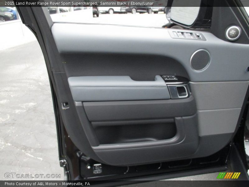 Santorini Black / Ebony/Lunar 2015 Land Rover Range Rover Sport Supercharged