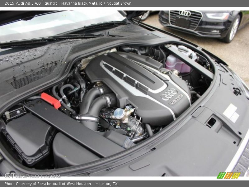  2015 A8 L 4.0T quattro Engine - 4.0 Liter Turbocharged FSI DOHC 32-Valve VVT V8