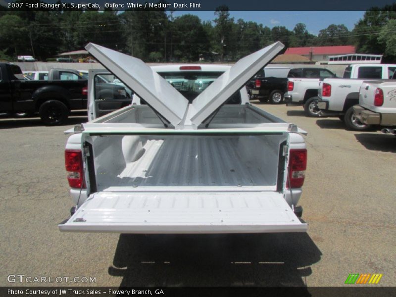 Oxford White / Medium Dark Flint 2007 Ford Ranger XL SuperCab