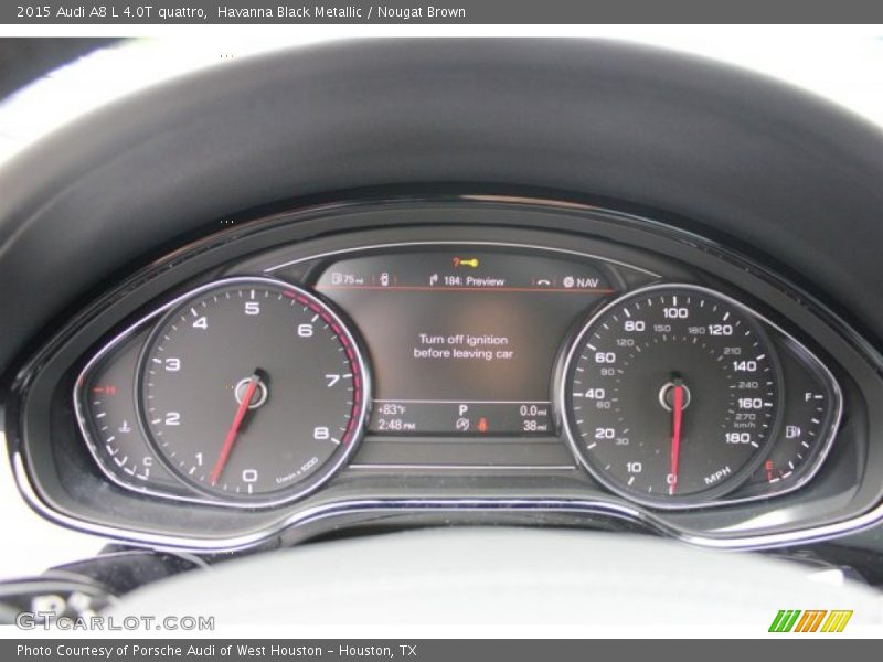  2015 A8 L 4.0T quattro L 4.0T quattro Gauges
