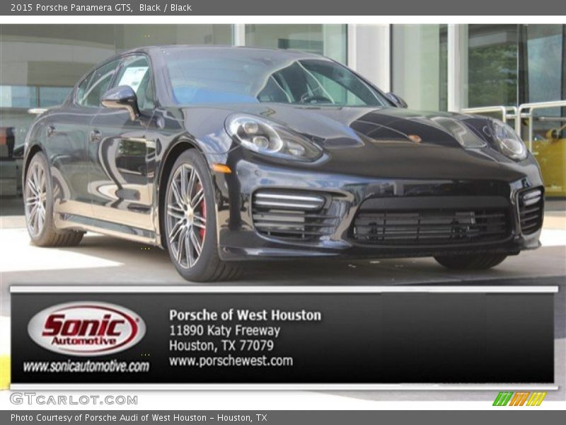 Black / Black 2015 Porsche Panamera GTS