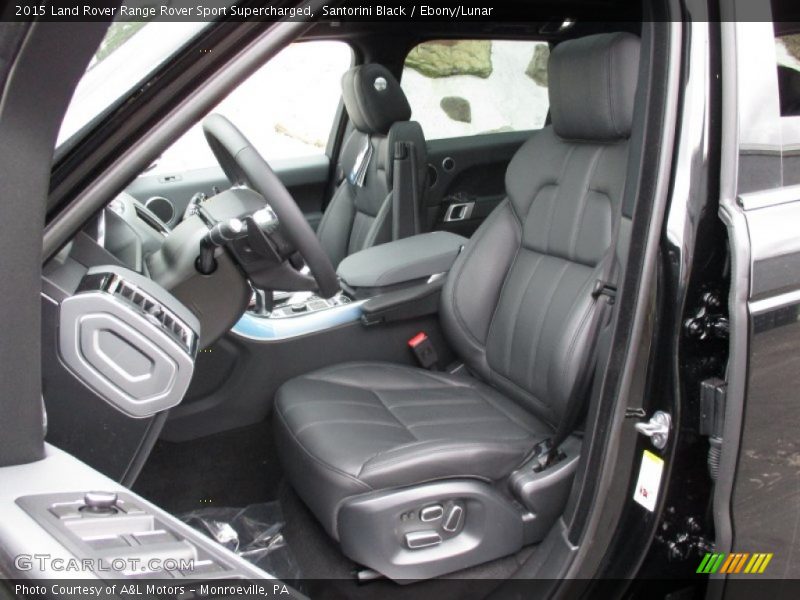 Front Seat of 2015 Range Rover Sport Supercharged