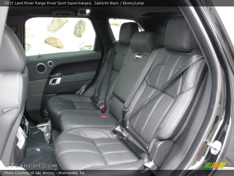 Rear Seat of 2015 Range Rover Sport Supercharged