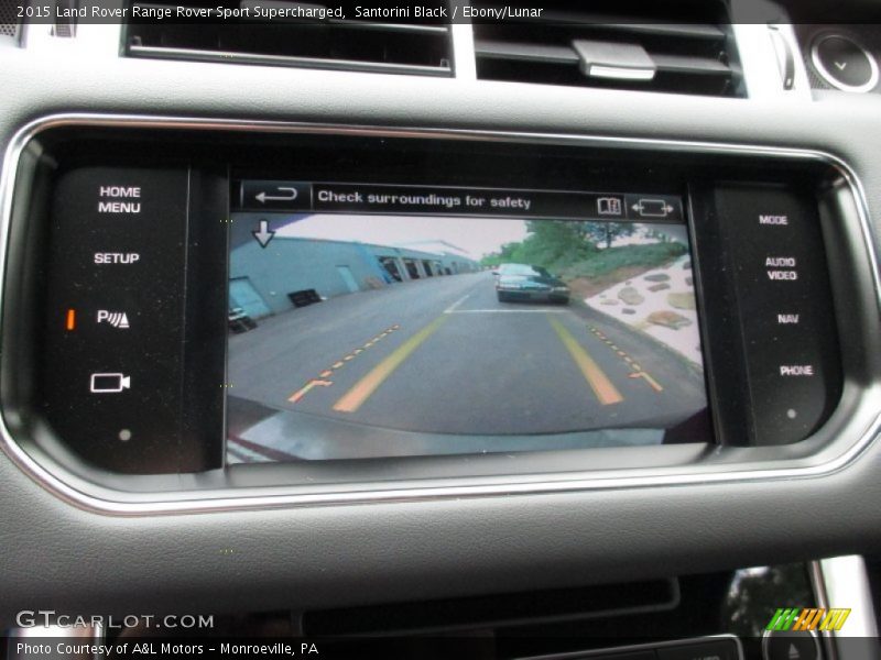 Santorini Black / Ebony/Lunar 2015 Land Rover Range Rover Sport Supercharged