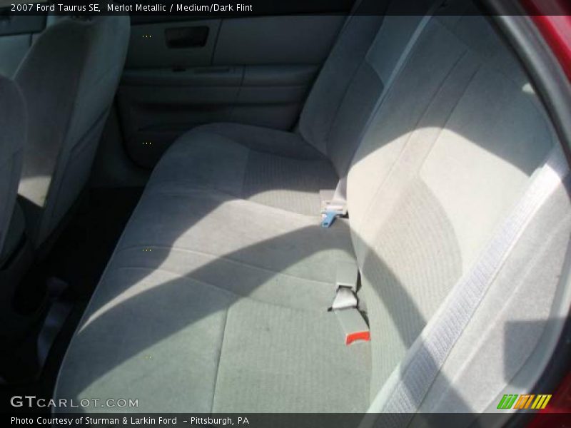 Merlot Metallic / Medium/Dark Flint 2007 Ford Taurus SE