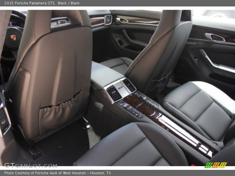 Rear Seat of 2015 Panamera GTS