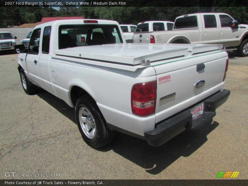 Oxford White / Medium Dark Flint 2007 Ford Ranger XL SuperCab