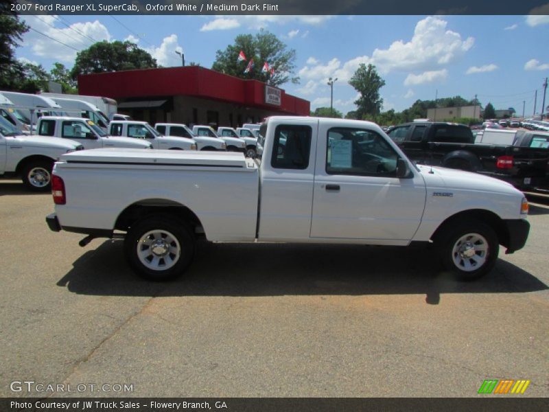 Oxford White / Medium Dark Flint 2007 Ford Ranger XL SuperCab