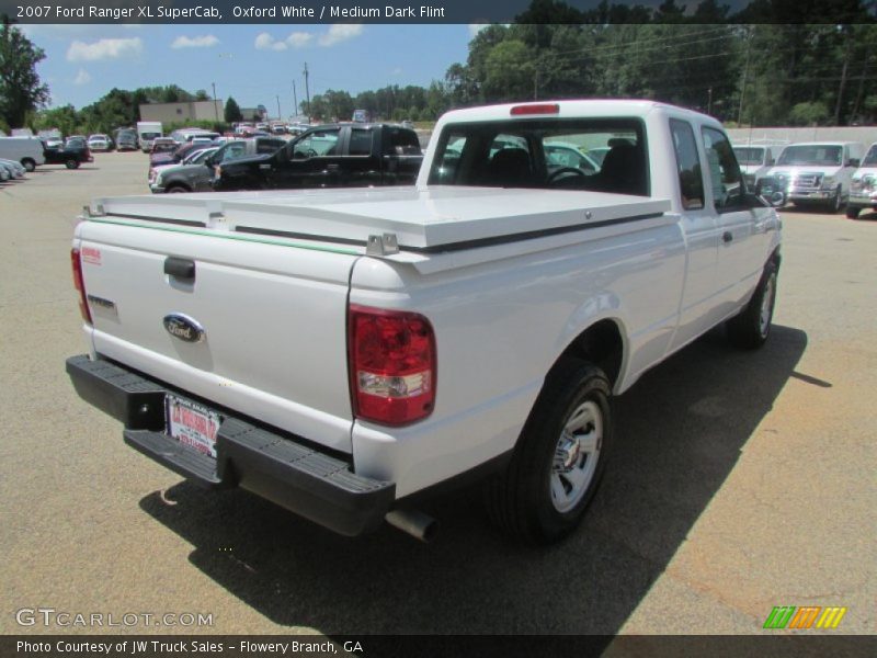 Oxford White / Medium Dark Flint 2007 Ford Ranger XL SuperCab