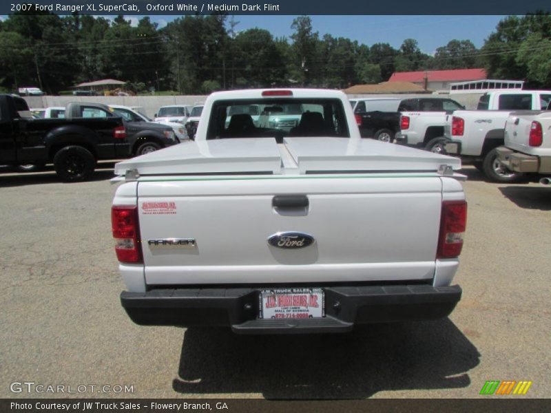 Oxford White / Medium Dark Flint 2007 Ford Ranger XL SuperCab