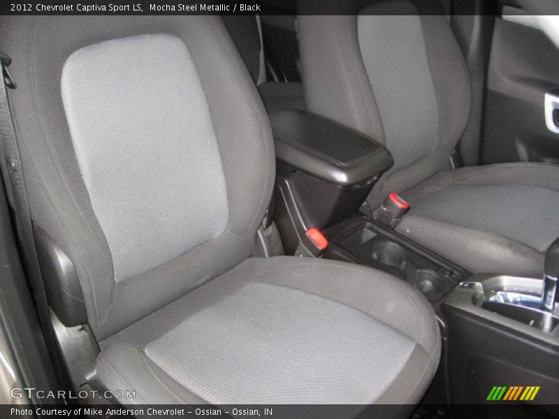 Mocha Steel Metallic / Black 2012 Chevrolet Captiva Sport LS