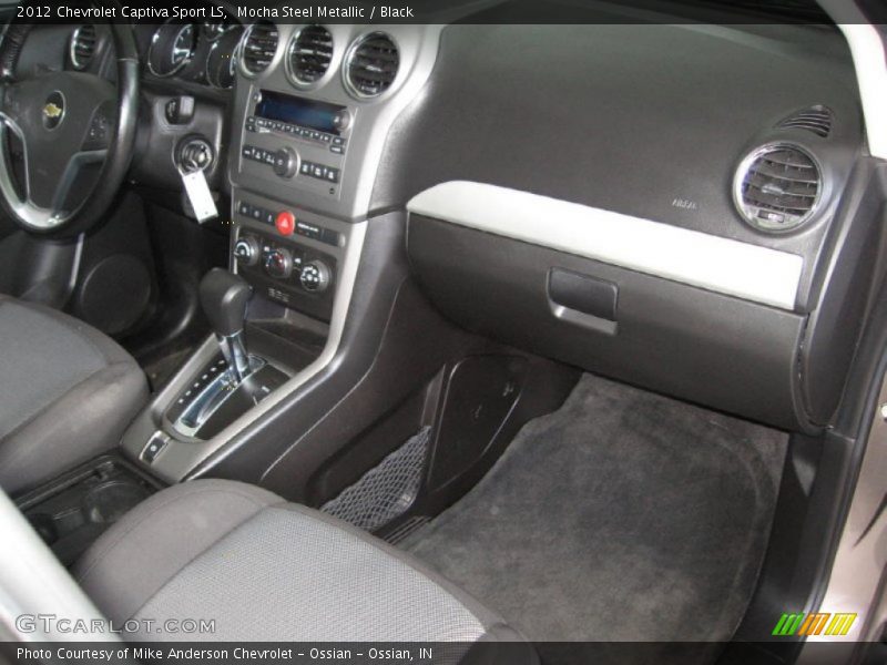 Mocha Steel Metallic / Black 2012 Chevrolet Captiva Sport LS
