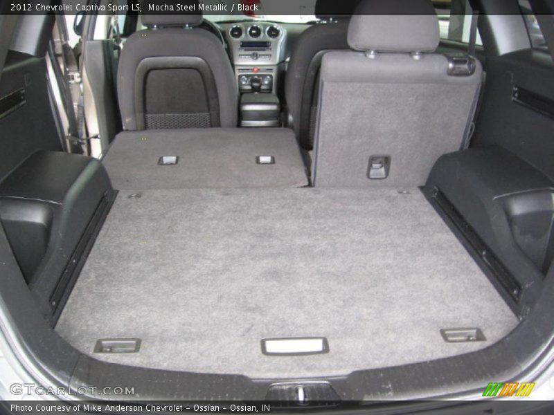 Mocha Steel Metallic / Black 2012 Chevrolet Captiva Sport LS