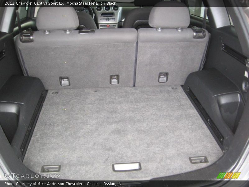 Mocha Steel Metallic / Black 2012 Chevrolet Captiva Sport LS