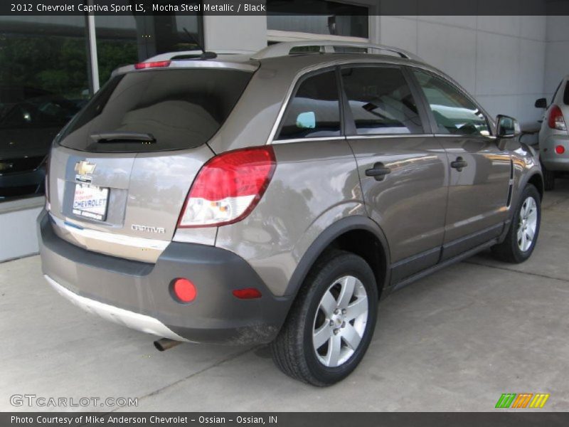 Mocha Steel Metallic / Black 2012 Chevrolet Captiva Sport LS