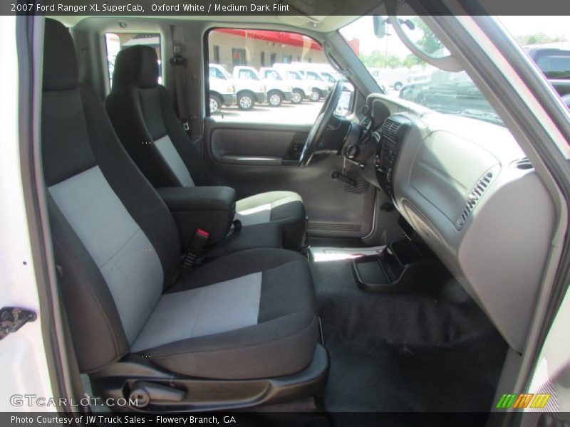  2007 Ranger XL SuperCab Medium Dark Flint Interior